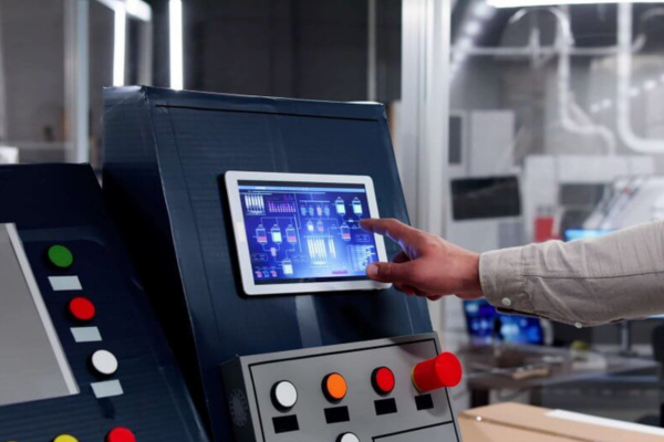 Automated industrial control panel